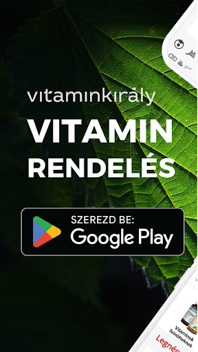 Android application Vitaminkirály screenshort