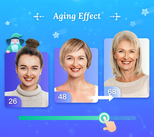 Android application Palm Secret - Aging&Cartoon screenshort