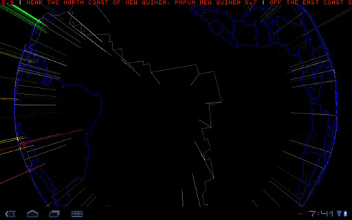 3D Earthquake Screen 3