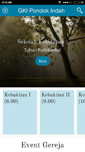 Android application GKI PI screenshort