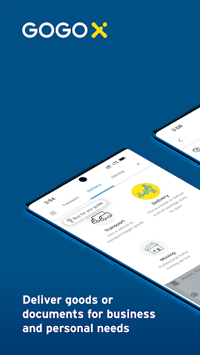 GoGoX(GoGoVan) - 24/7 Delivery Screenshot 1 - AppWisp.com