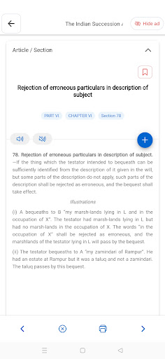 LawBee: Indian Laws & Acts Screen 2