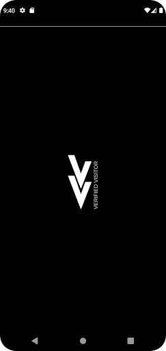 Android application Verified Visitor screenshort