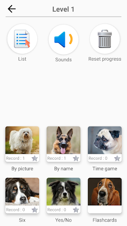 Game screenshot Dog Breeds - Quiz about dogs! apk download