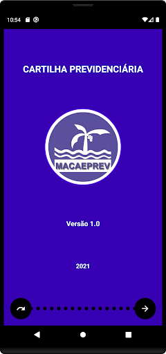 Android application Cartilha Macaeprev screenshort