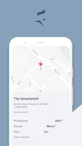 Android application The Groomsmith screenshort