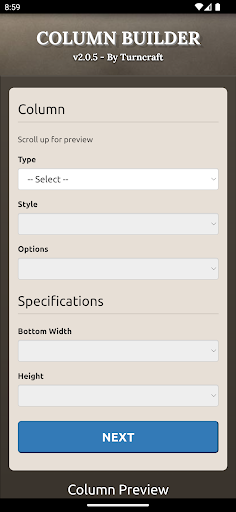 App preview