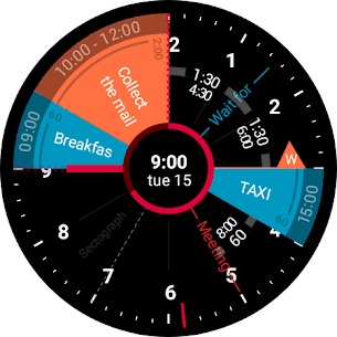 Sectograph. Day & Time Planner MOD APK (Pro Unlocked) 13