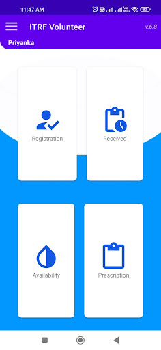 ITRF Volunteer Screen 3