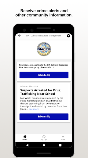 Android application BIACRU screenshort