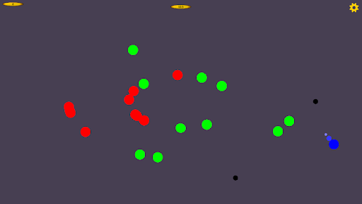 Android application Ball Sender screenshort