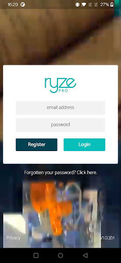 Android application Ryze Pro screenshort