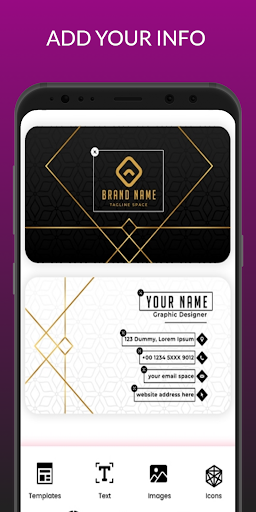 Visiting Card Maker 2023 Screen 2