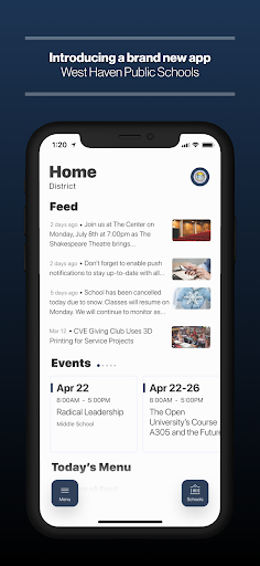 West Haven Public Schools Screen 2