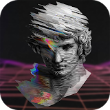Vaporwave- Aesthetic Filters & Photo Glitch Art icon