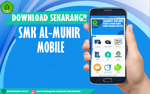 Android application EXAM SMK AL-MUNIR screenshort