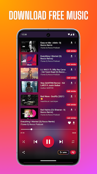 Free Music Player: Online Offline Music Downloader 20240526 APK + Mod (Unlimited money) untuk android