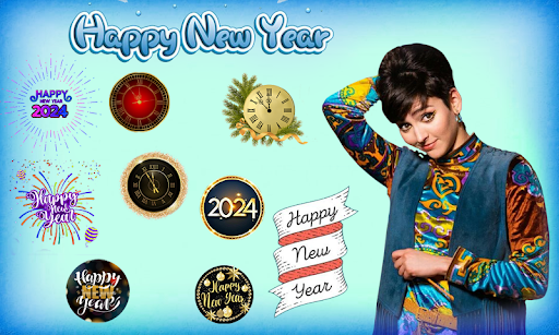 New Year Photo Editor 2024 Screen 3
