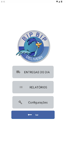Android application Bib Bip Delivery screenshort