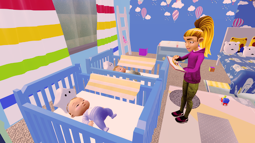 TWINS Newborn Babysitter  screenshots 5