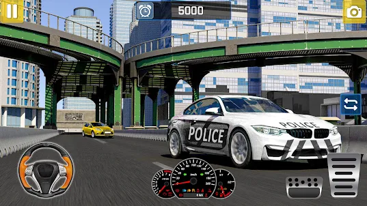 Police Patrol Cop Car Games 3D