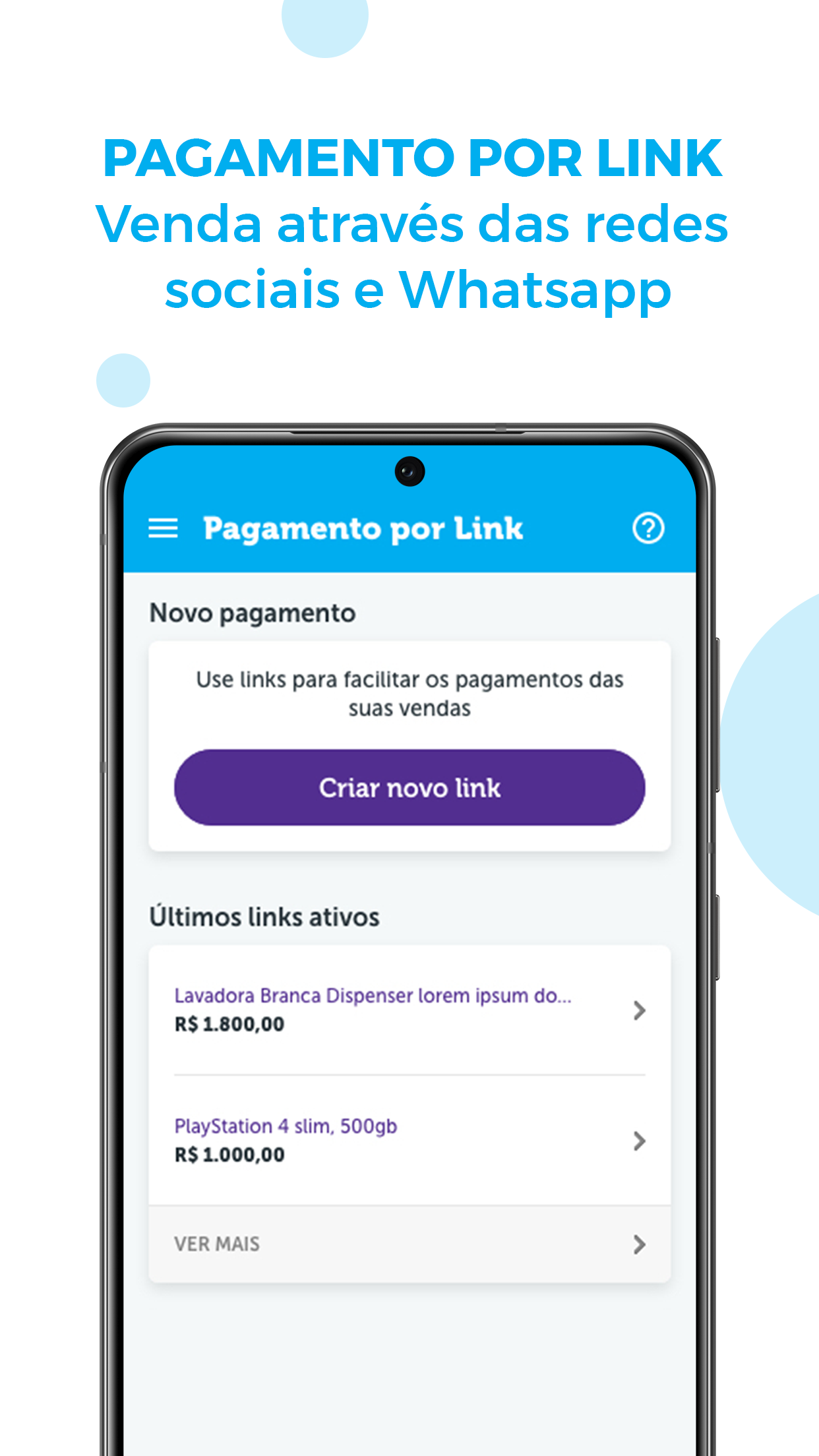 Android application Cielo Gestão - Maquininha screenshort