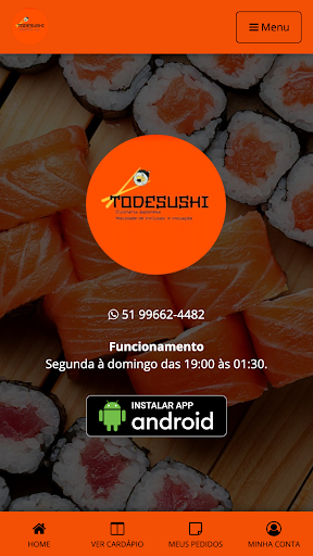 Android application Todesushi screenshort