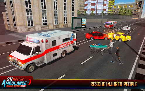City Ambulance Driving Games 1.0.7 screenshots 4