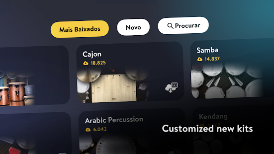 Real Percussion: instruments Capture d'écran