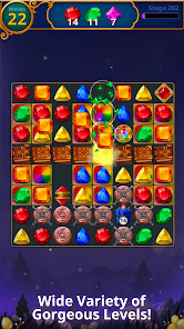 Jewels Magic Mystery Match3 v24.0216.02 MOD (Auto Clear Stage) APK