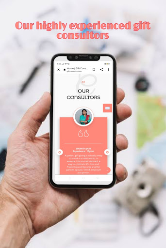 Gift Consultor Screen 2