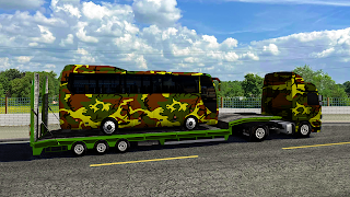 Army bus game Army Bus driving - Screenshot 1