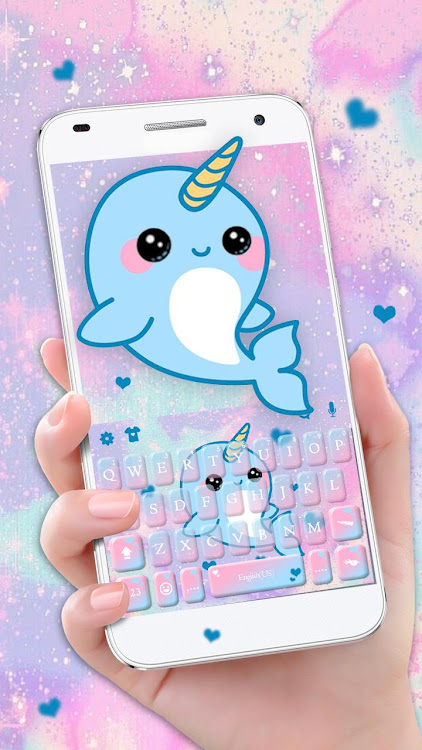 Lovely Unicorn Whale Theme - 7.1.5_0331 - (Android)