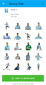Screenshot 6 Racing Club Stickers android