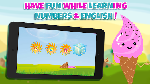Ice Hero - Learn numbers & Letters with IceCream  screenshots 2