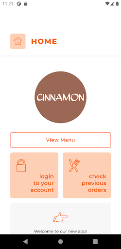 Android application Cinnamon Edinburgh screenshort