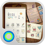 Notepad Hola Launcher Theme icon