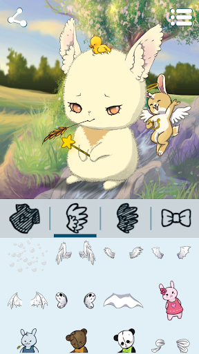 Android application Avatar Maker: Rabbits screenshort
