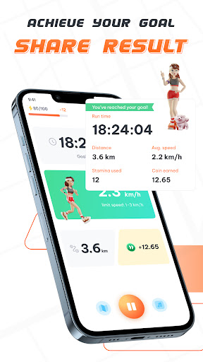 Android application beFITTER screenshort