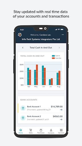 Android application Info-Tech Accounting screenshort