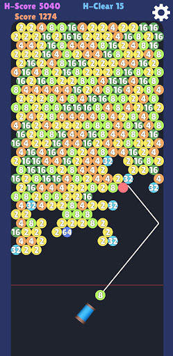 bubbleshooter2048 Screen 3