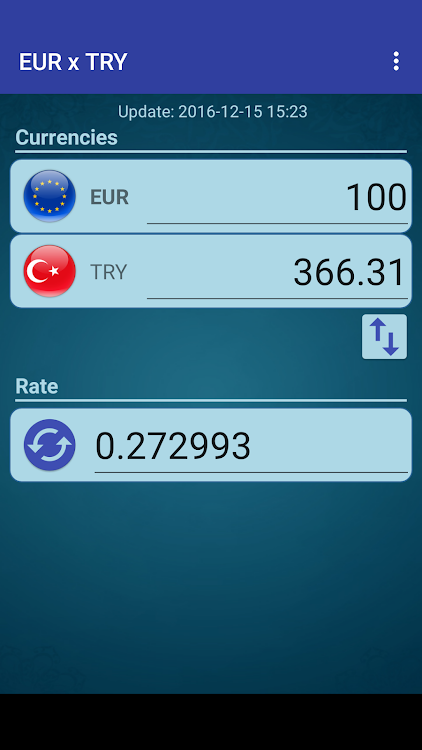 Euro x Turkish Lira - 5.5 - (Android)