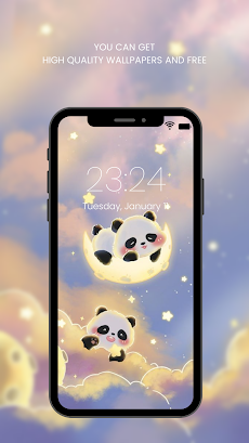 Cute Panda Wallpaper HDのおすすめ画像2