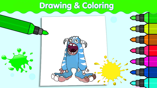 Android application Mammott Monsters Easy Drawing screenshort