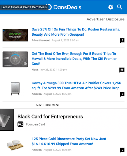 DansDeals Screen 2