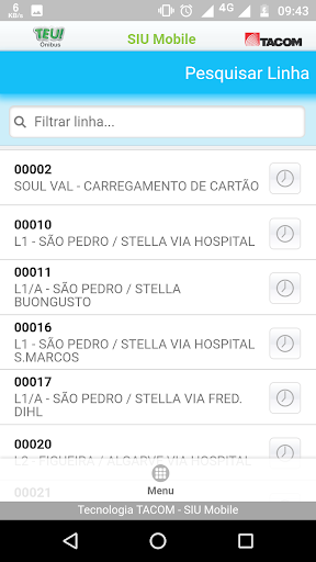 TEU Ônibus Screen 2