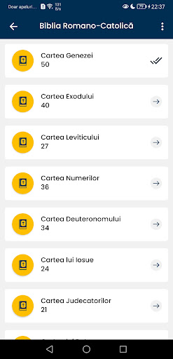 BIBLIA Catolică în română Screen 2