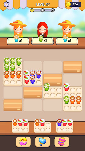 Coffee Sort Pack: Merge Cafe screenshots 1