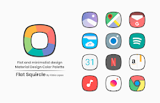 Flat Squircle - Icon Packのおすすめ画像2