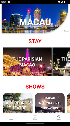 Macau.com Screen 2